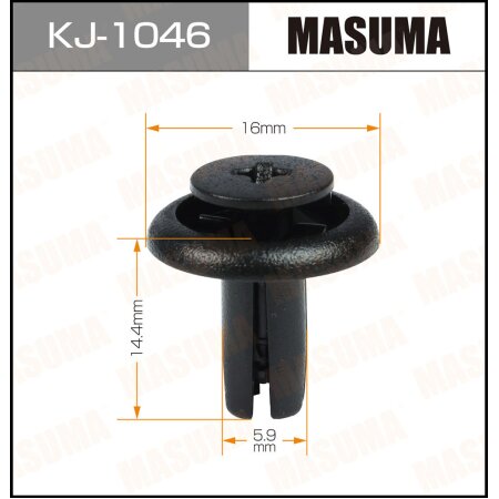 Клипса пластиковая Masuma, KJ-1046