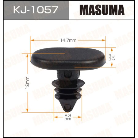 Клипса пластиковая Masuma, KJ-1057