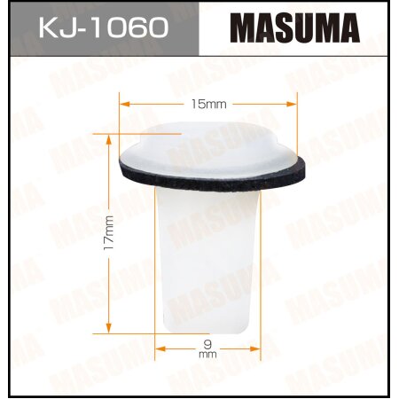 Клипса пластиковая Masuma, KJ-1060