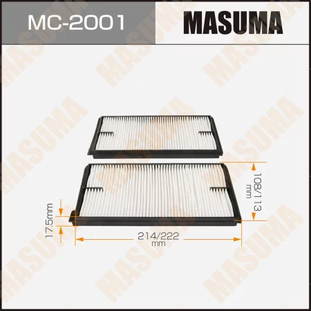 MASUMA MC-2001, Фильтр салонный Masuma. Бренд автозапчастей №1 в России