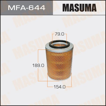 Фильтр воздушный Masuma, MFA-644