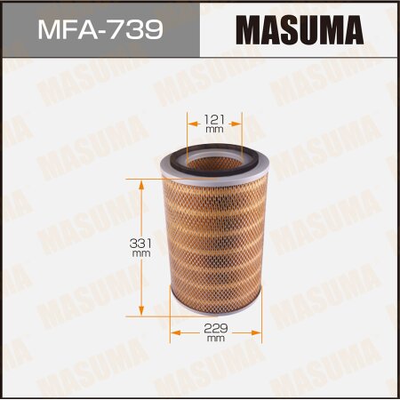 Фильтр воздушный Masuma, MFA-739