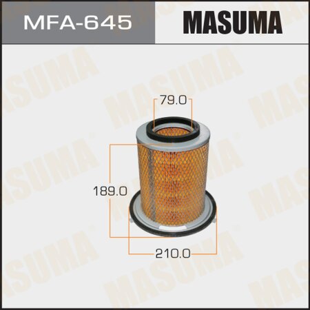 Фильтр воздушный Masuma, MFA-645