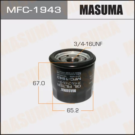 Фильтр масляный Masuma, MFC-1943