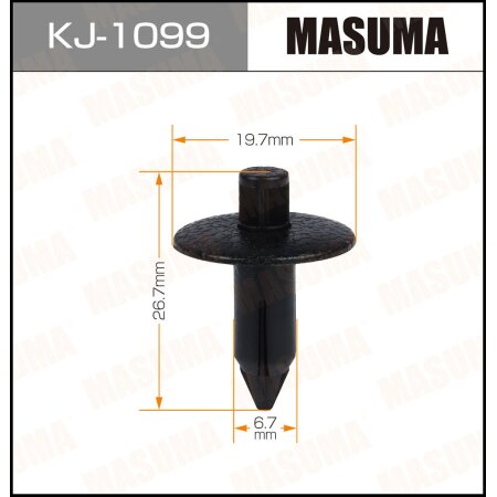 Клипса пластиковая Masuma, KJ-1099