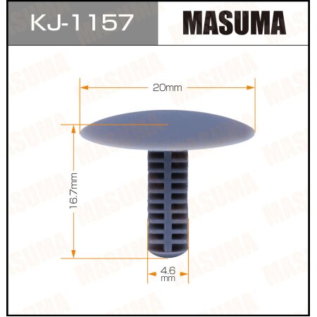 Клипса пластиковая Masuma, KJ-1157