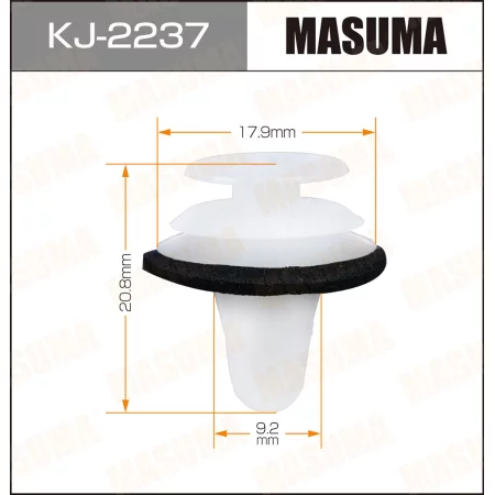 Клипса пластиковая Masuma, KJ-2237
