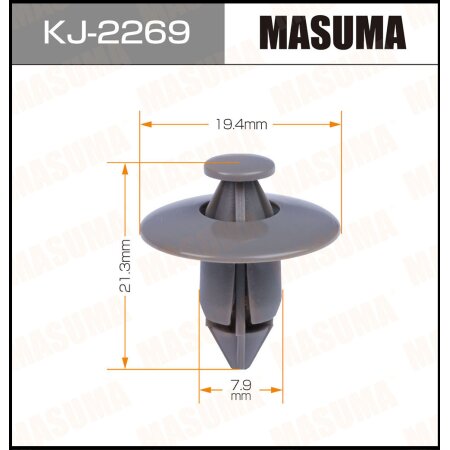 Клипса пластиковая Masuma, KJ-2269