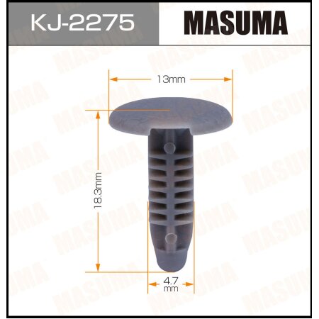 Клипса пластиковая Masuma, KJ-2275