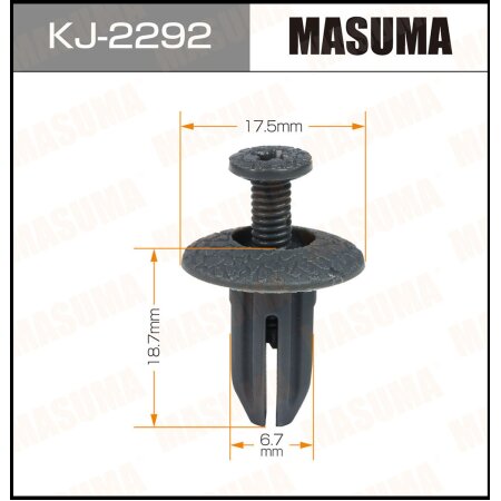 Клипса пластиковая Masuma, KJ-2292