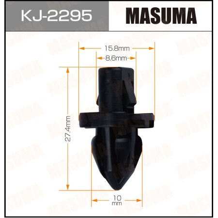 Клипса пластиковая Masuma, KJ-2295