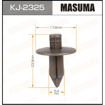 Клипса пластиковая Masuma, KJ-2325