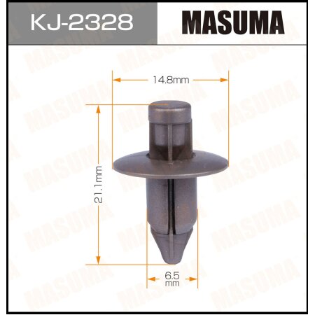 Клипса пластиковая Masuma, KJ-2328