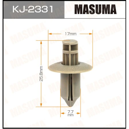 Клипса пластиковая Masuma, KJ-2331