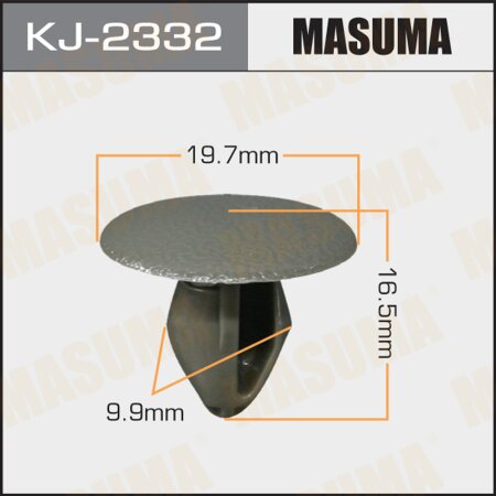 Клипса пластиковая Masuma, KJ-2332