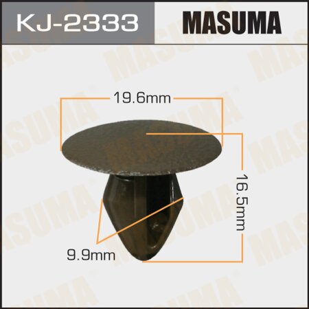 Клипса пластиковая Masuma, KJ-2333