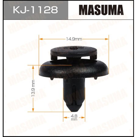 Клипса пластиковая Masuma, KJ-1128