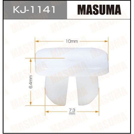 Клипса пластиковая Masuma, KJ-1141