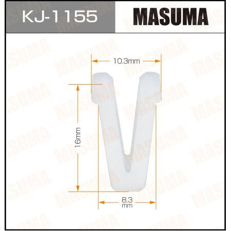 Клипса пластиковая Masuma, KJ-1155