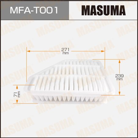 Фильтр воздушный Masuma, MFA-T001