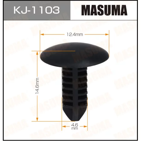 Клипса пластиковая Masuma, KJ-1103