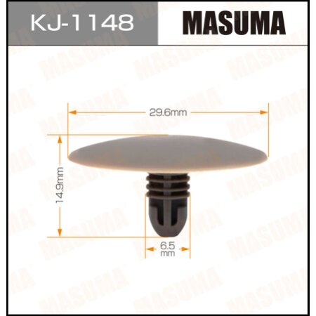 Клипса пластиковая Masuma, KJ-1148