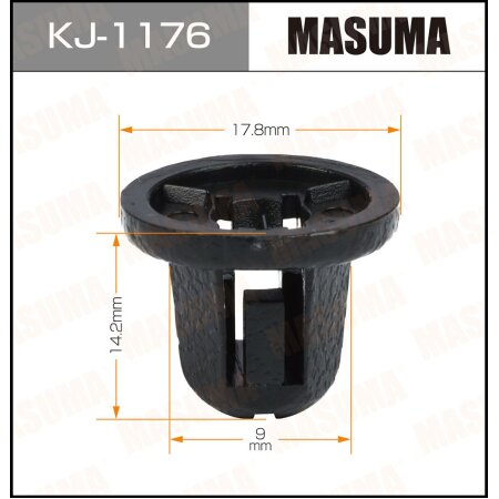 Клипса пластиковая Masuma, KJ-1176