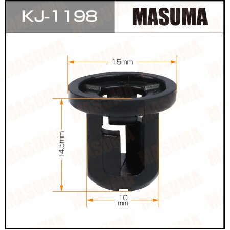 Клипса пластиковая Masuma, KJ-1198