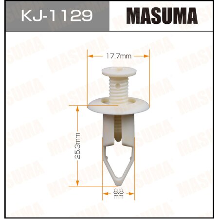 Клипса пластиковая Masuma, KJ-1129