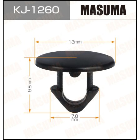 Клипса пластиковая Masuma, KJ-1260