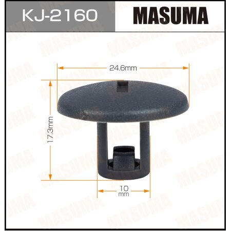 Клипса пластиковая Masuma, KJ-2160