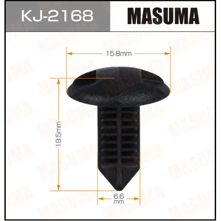 Клипса пластиковая Masuma, KJ-2168