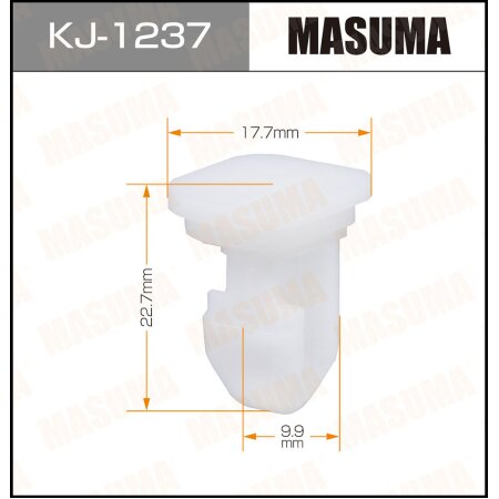 Клипса пластиковая Masuma, KJ-1237