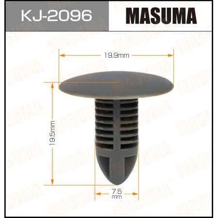 Клипса пластиковая Masuma, KJ-2096