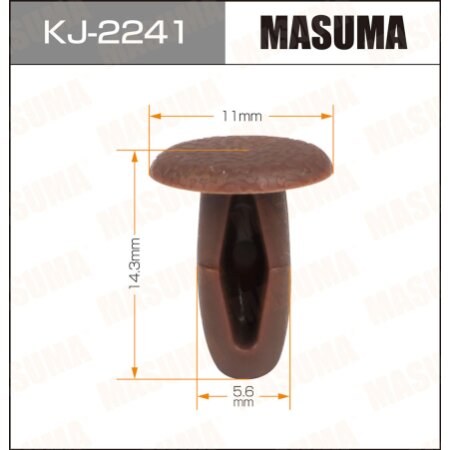 Клипса пластиковая Masuma, KJ-2241