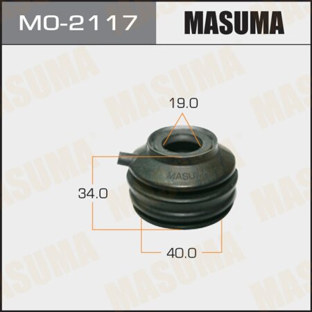 Пыльник шарового шарнира Masuma 19х40х34 уп. 10шт, MO-2117