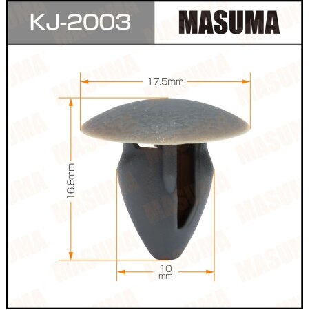 Клипса пластиковая Masuma, KJ-2003