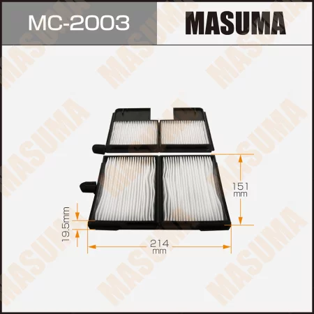 MASUMA MC-2003, Фильтр салонный Masuma. Бренд автозапчастей №1 в России