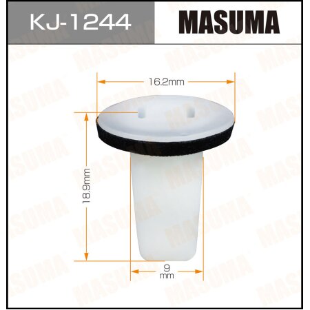 Клипса пластиковая Masuma, KJ-1244