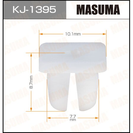 Клипса пластиковая Masuma, KJ-1395