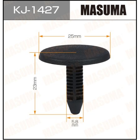 Клипса пластиковая Masuma, KJ-1427