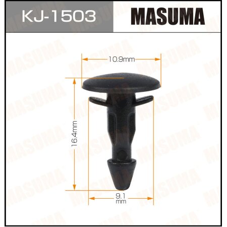 Клипса пластиковая Masuma, KJ-1503