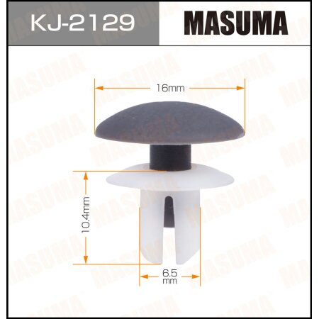 Клипса пластиковая Masuma, KJ-2129