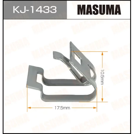 Клипса пластиковая Masuma, KJ-1433