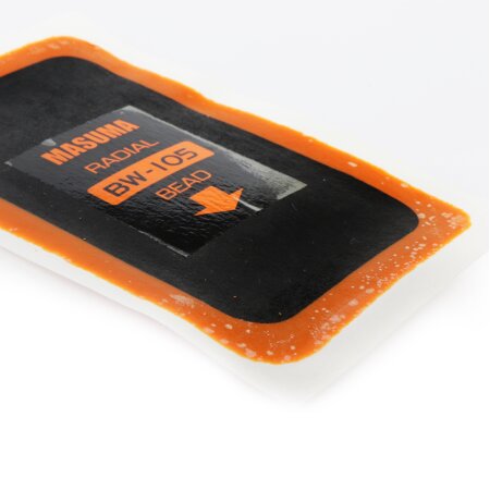 Заплатка MASUMA для ремонта шин, холодная или горячая вулканизация, один слой корда, 60х105mm, BW-105