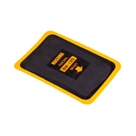 Заплатка MASUMA для ремонта шин, холодная или горячая вулканизация, один слой корда, 90х135mm, BW-135