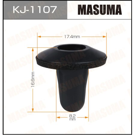 Клипса пластиковая Masuma, KJ-1107
