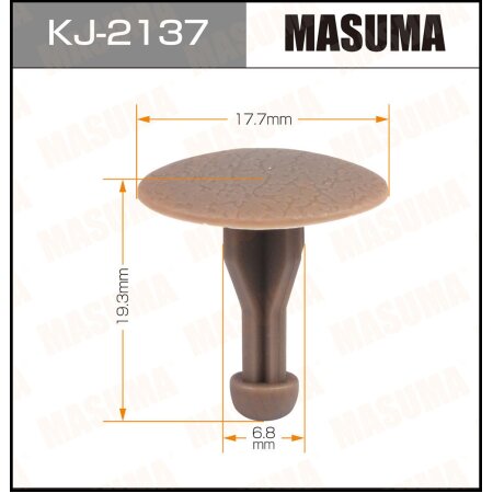 Клипса пластиковая Masuma, KJ-2137