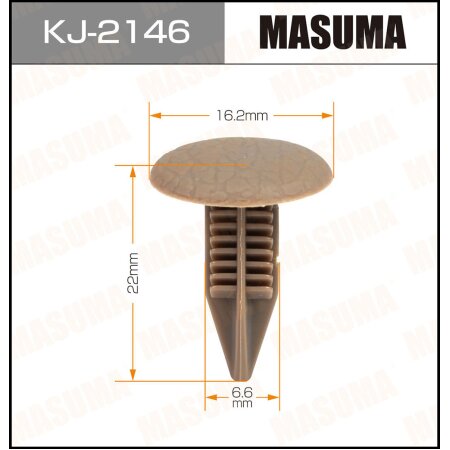 Клипса пластиковая Masuma, KJ-2146