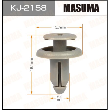 Клипса пластиковая Masuma, KJ-2158
